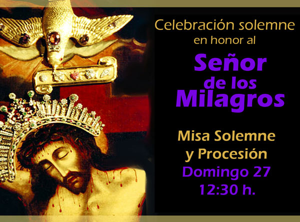 Celebracin del Seor de los Milagros